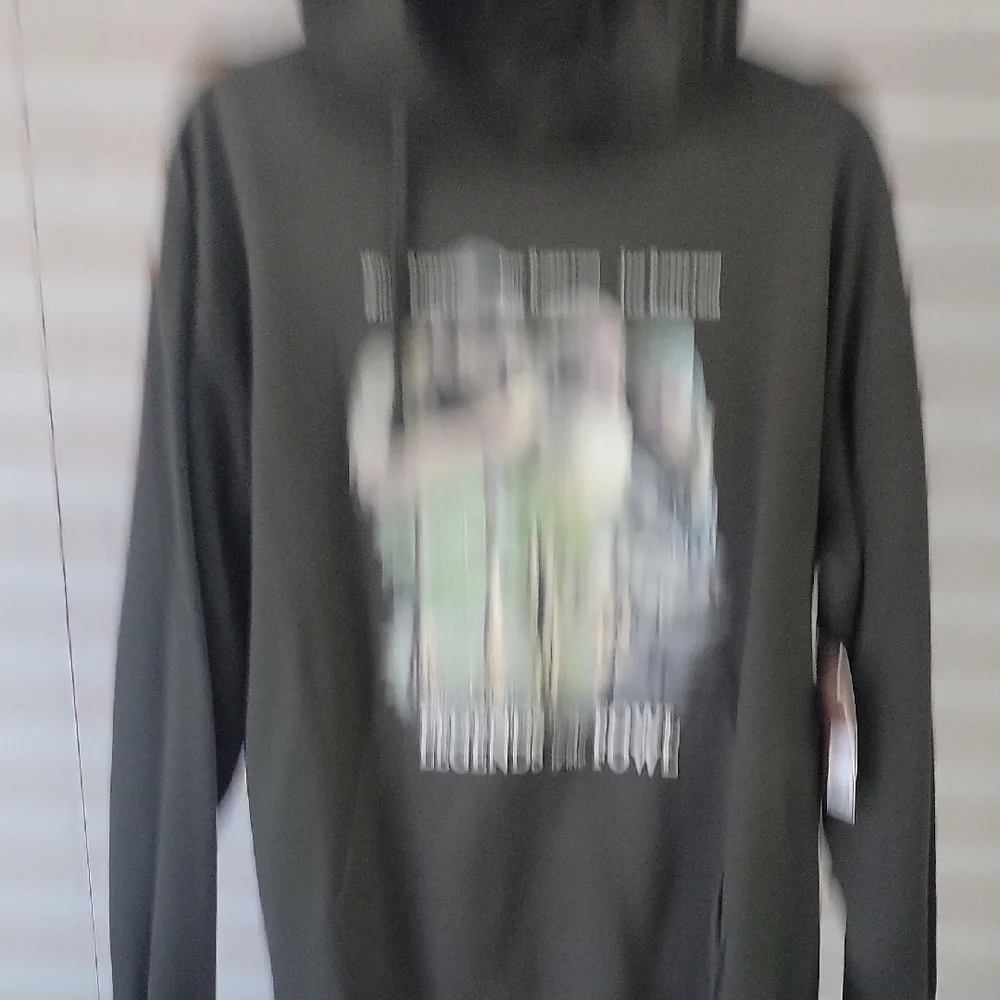 Legends of the Fowl Graphic Hoodie in Green - Picture 6 of 7